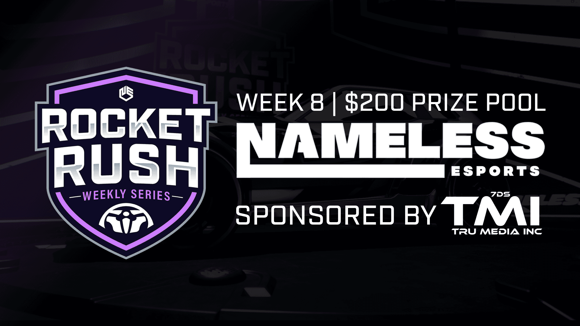 $200 | 3V3 Rocket Rush X TruGamer – Season 1 Week 8 – Weekly Tournament