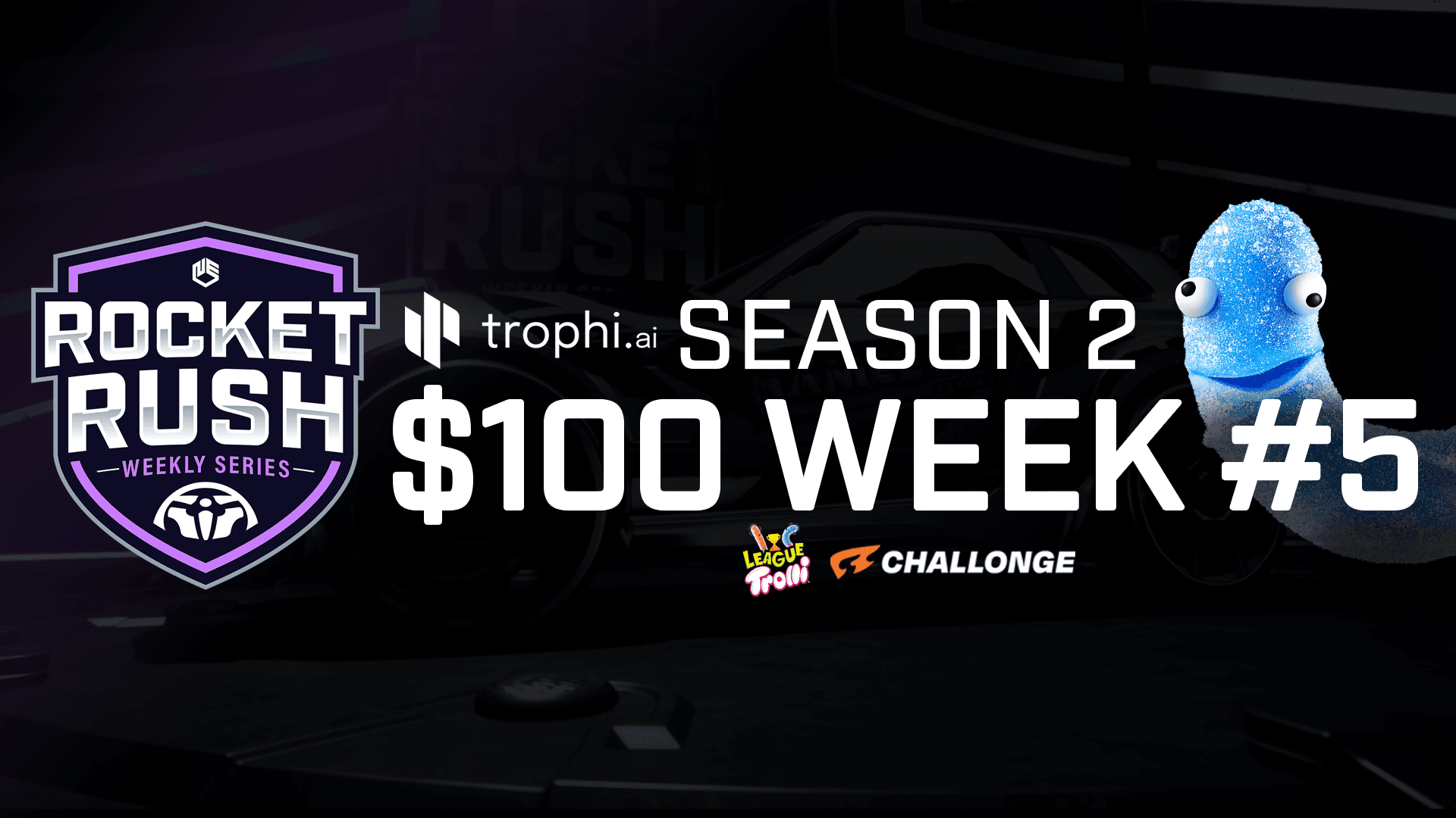 $100 | 3v3 Rocket Rush x trophi.ai | Nameless Esports - Season 2 Week 5