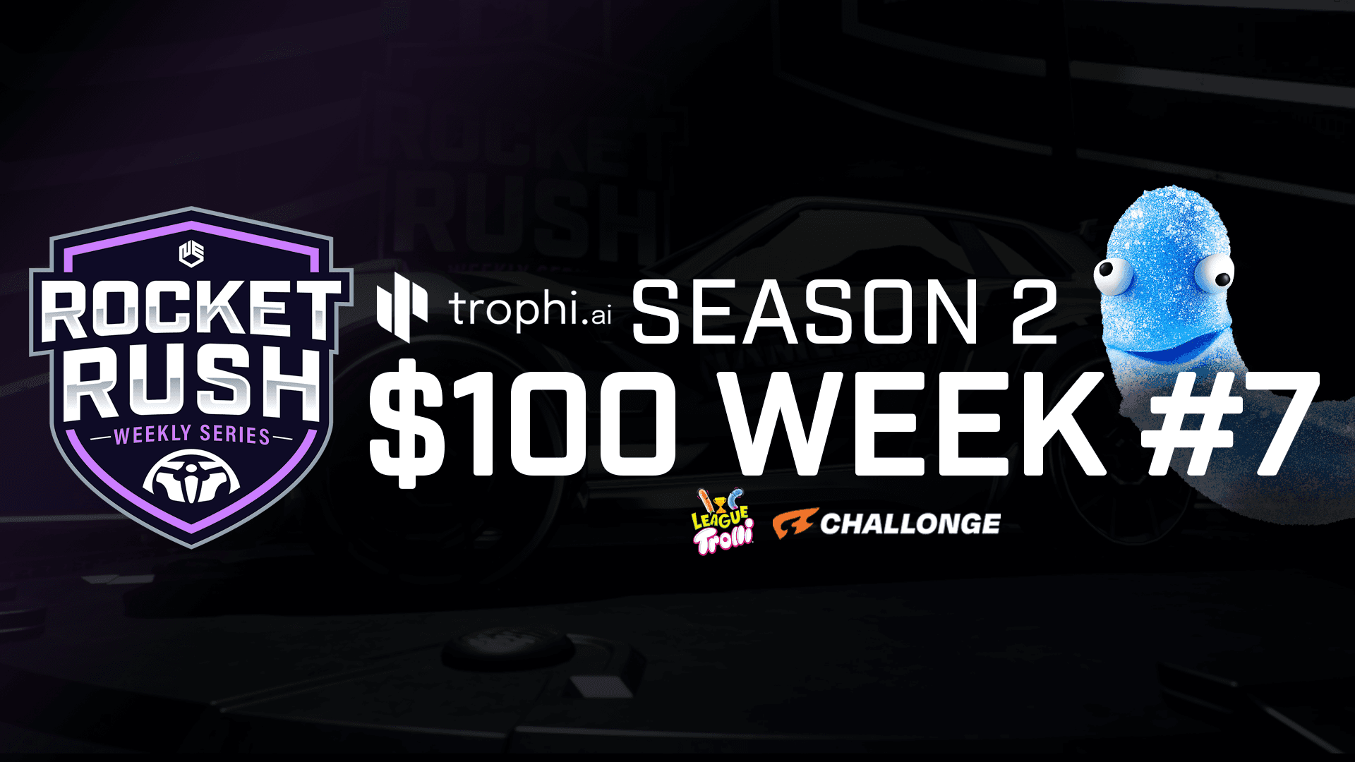 $100 | 3v3 Rocket Rush x trophi.ai | Nameless Esports - Season 2 Week 7